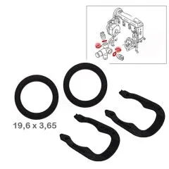 VW Bus T3 T4 Klammer und Dichtring für Temperaturfühler