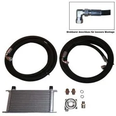 VW Bus T3 Zusatz-Ölkühleranlage mit Thermostat - 19 Reihen