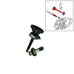 VW Bus T4 Flansch- & Steckwelle für Ausgleichgetriebe 5-Gang