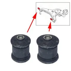 VW Bus T4 Gummilager für Hinterachsschenkel innen & aussen