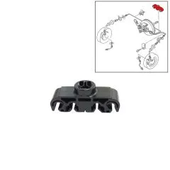 VW Bus T4 Halteclip für Bremsleitung 4-fach