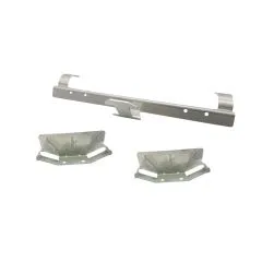 VW Bus T4 Halter komplett für Vorwiderstand Kühlerlüfter Edelstahl