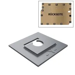 VW Bus T4 Halterung für Schiebetürverkleidung - Halterung Y