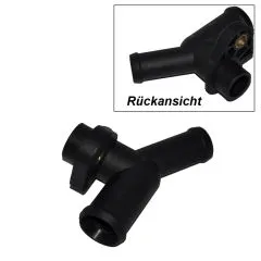 VW Bus T4 Kühlwasserflansch am Zylinderkopf