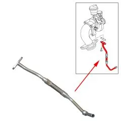 VW Bus T4 Ölrücklaufleitung Turbolader 2.5 TDI ACV AJT AUF AYC AYY