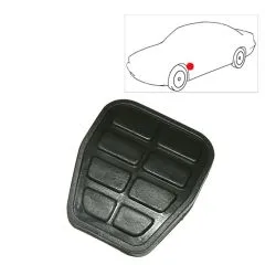 VW Bus T4 Pedalbezug Pedalgummi für Brems- & Kupplungspedal