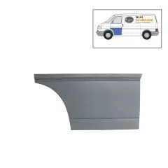 VW Bus T4 Reparaturblech Fahrertür außen unten hohe Ausf.