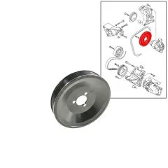 VW Bus T4 Riemenscheibe für Keilrippenriemen Servopumpe