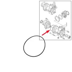 VW Bus T4 Syncro Runddichtring für Kegeltriebgehäuse