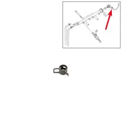 VW Bus T4 T5 Federbandschelle 8x6 für AGR / Krafstoffverteiler