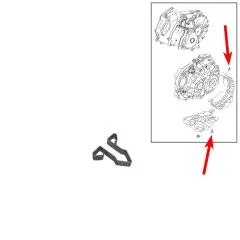 VW Bus T5 Clip für Geräuschdämpfung am Getriebe