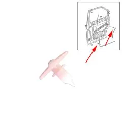 VW Bus T5 T6 Clip für Türdichtung - 10 Stück