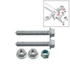 VW Bus T5 T6 Schraubensatz für Querlenker vorne