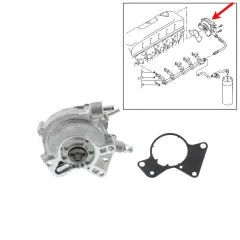VW Bus T5.1 Unterdruckpumpe / Vakuumpumpe 2,5 TDI